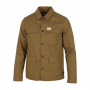 SCOTCH & SODA Men Jacket M Brown Patch Pockets Button Up Lightweight