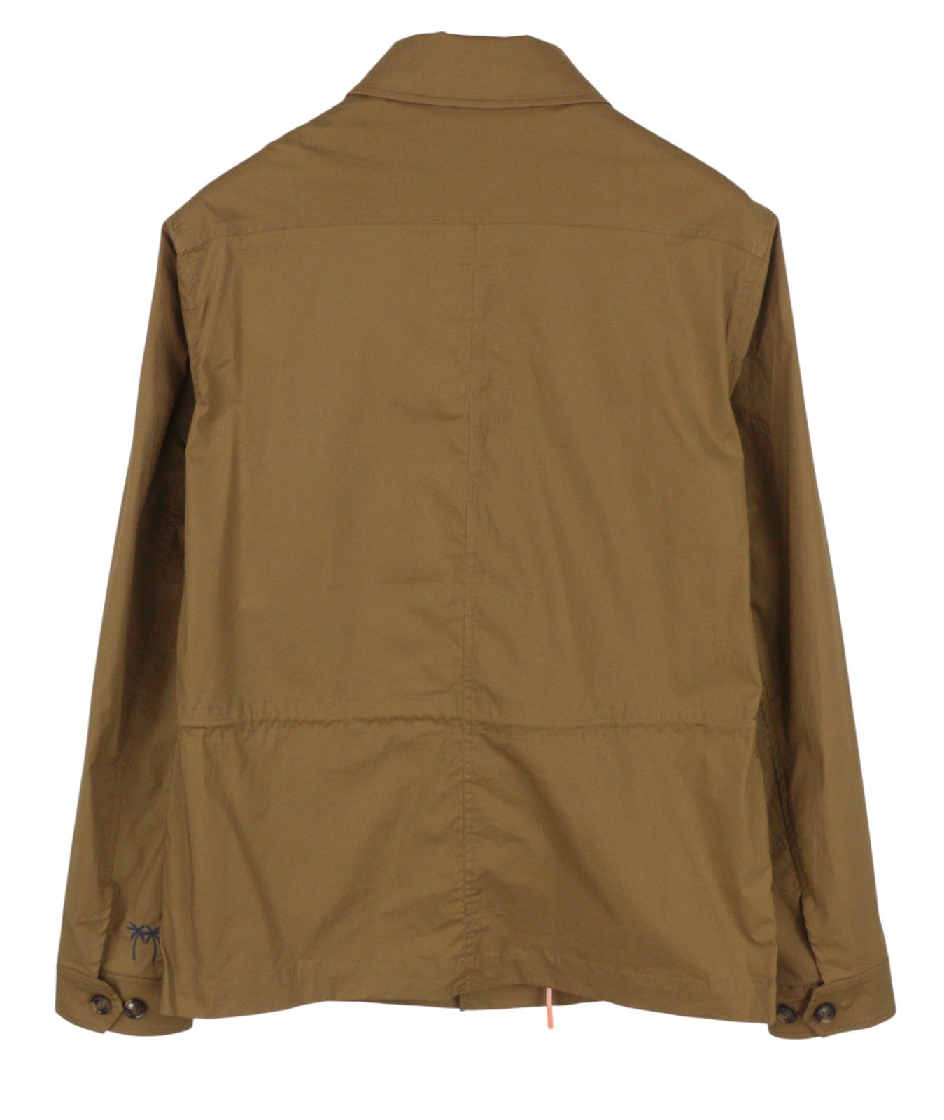 SCOTCH & SODA Men Jacket M Brown Patch Pockets Button Up Lightweight