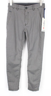 DIESEL Chino-M-NE 0685E Men Jeans W26 Sweat Jogg Slim Grey Cotton Stretch