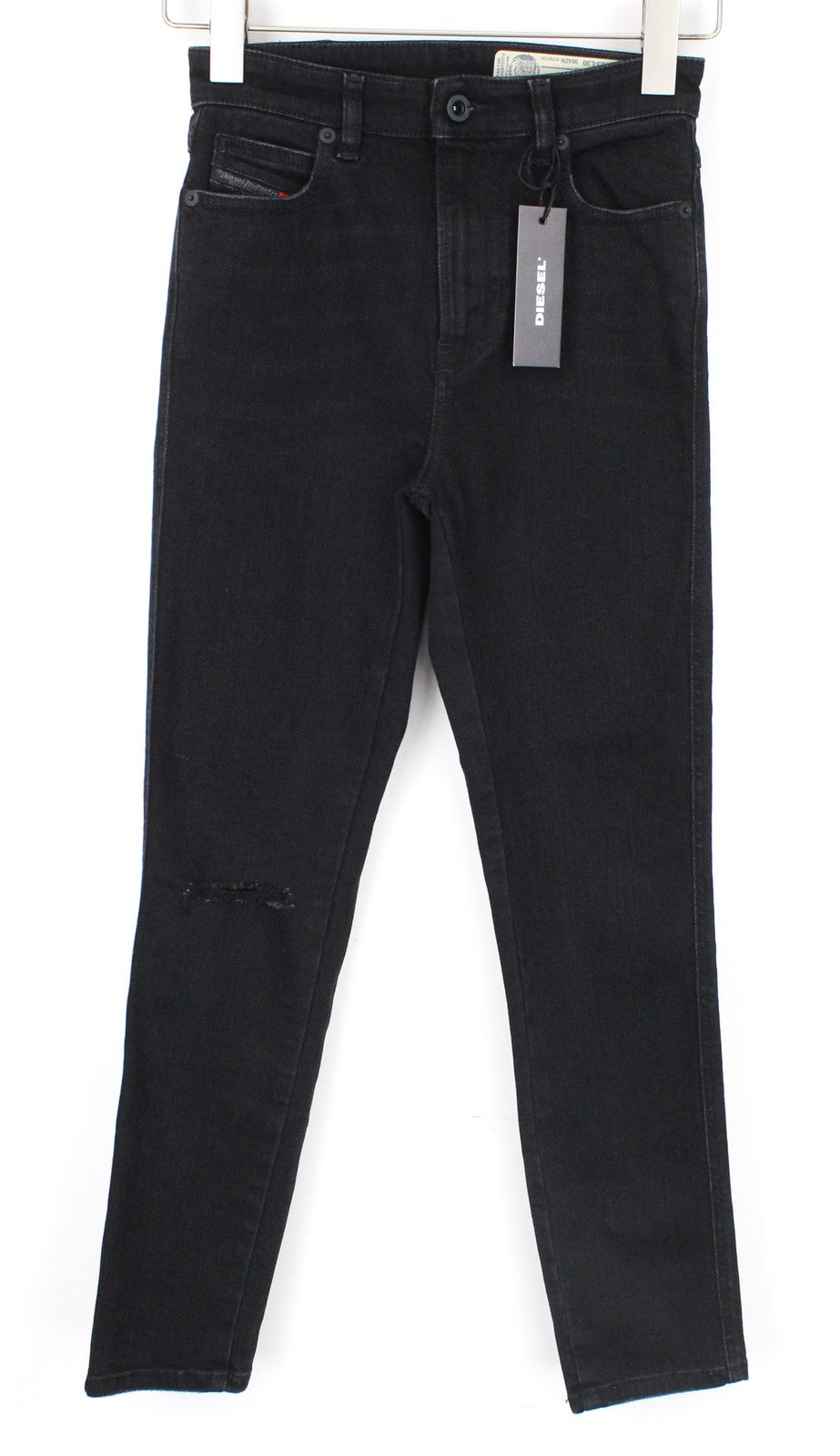 DIESEL Babhila-High 084ZN Women Jeans W32/L30 Slim Skinny Black Cotton Stretch