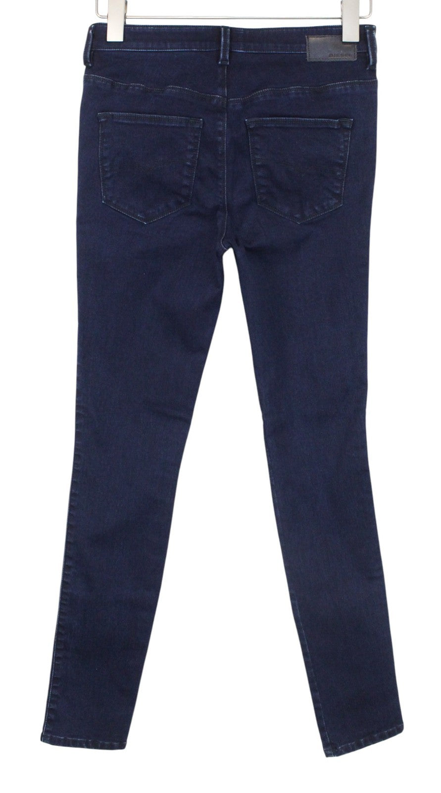 DIESEL Skinzee-High 0858D Women Jeans W27/L30 Blue Stretch Super Slim Skinny