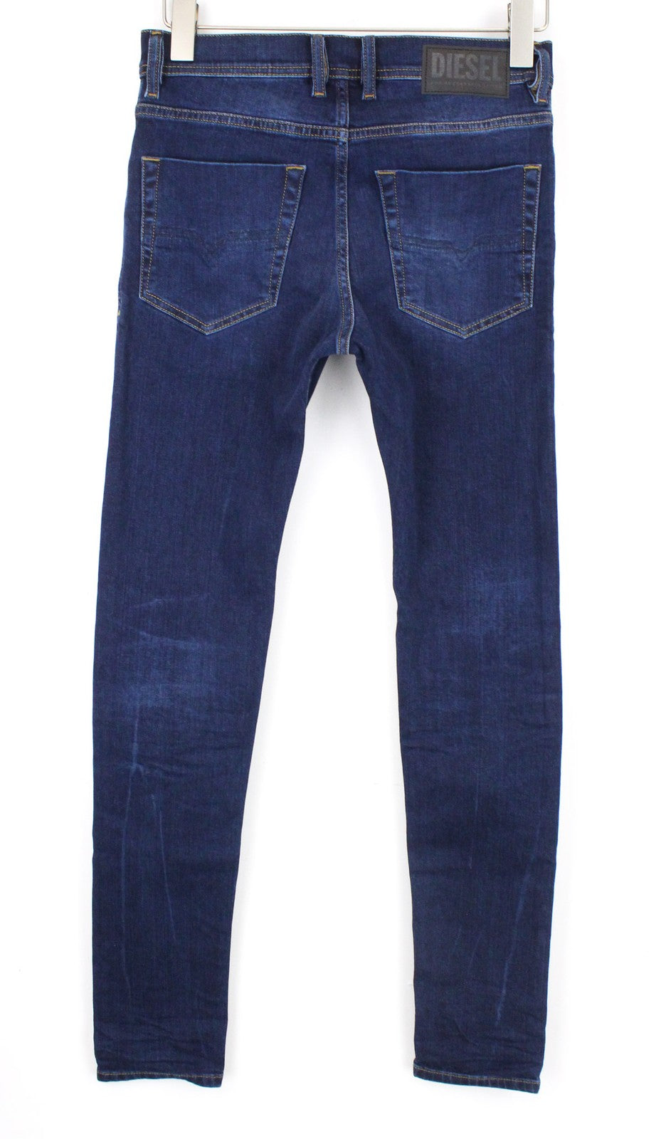 DIESEL Tepphar-X 083AT Men Jeans W26/L32 Blue Stretch Slim Carrot Fit Buttoned