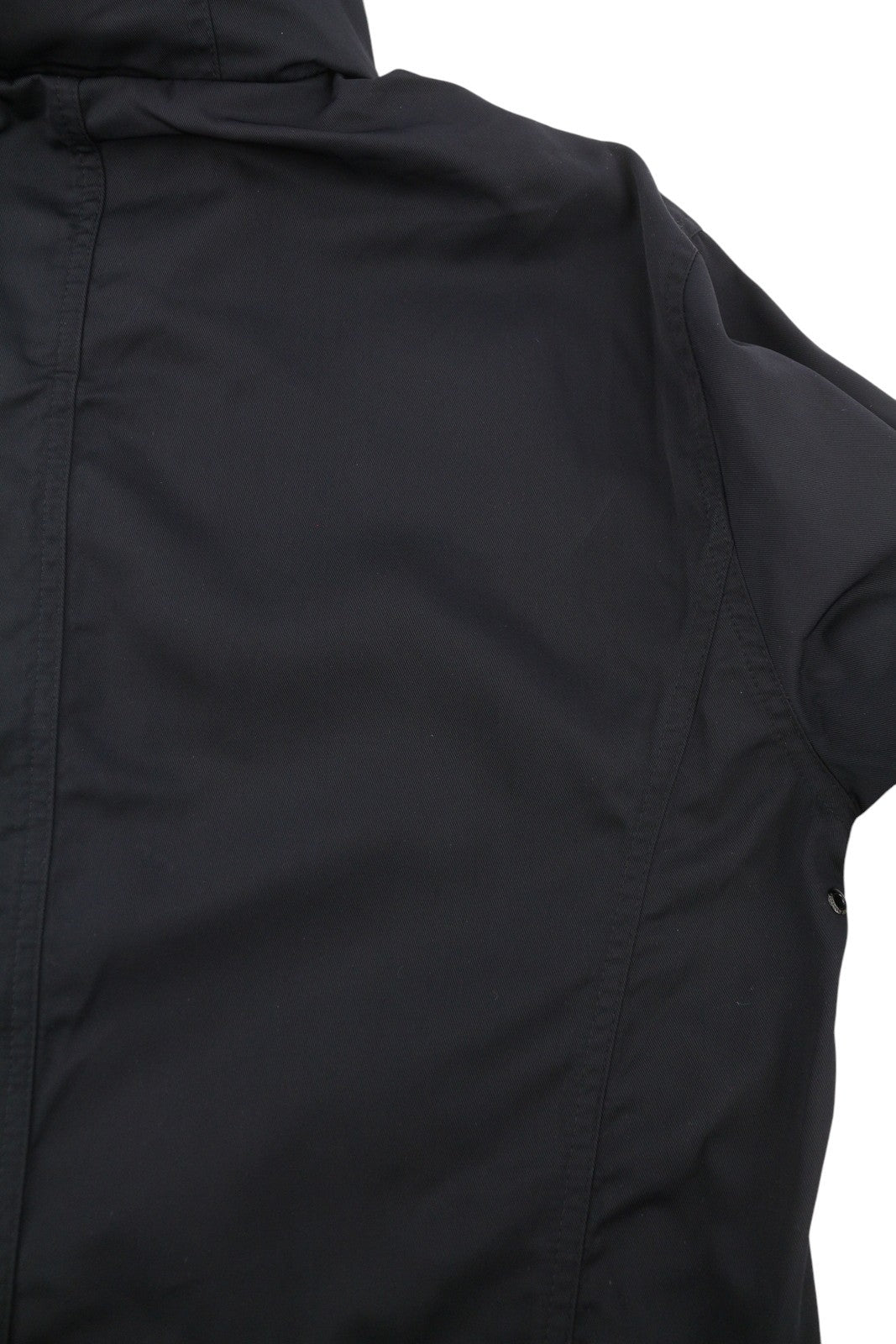 SCOTCH & SODA Men's Jacket M Black Double Hood Light Mid-Length Parka