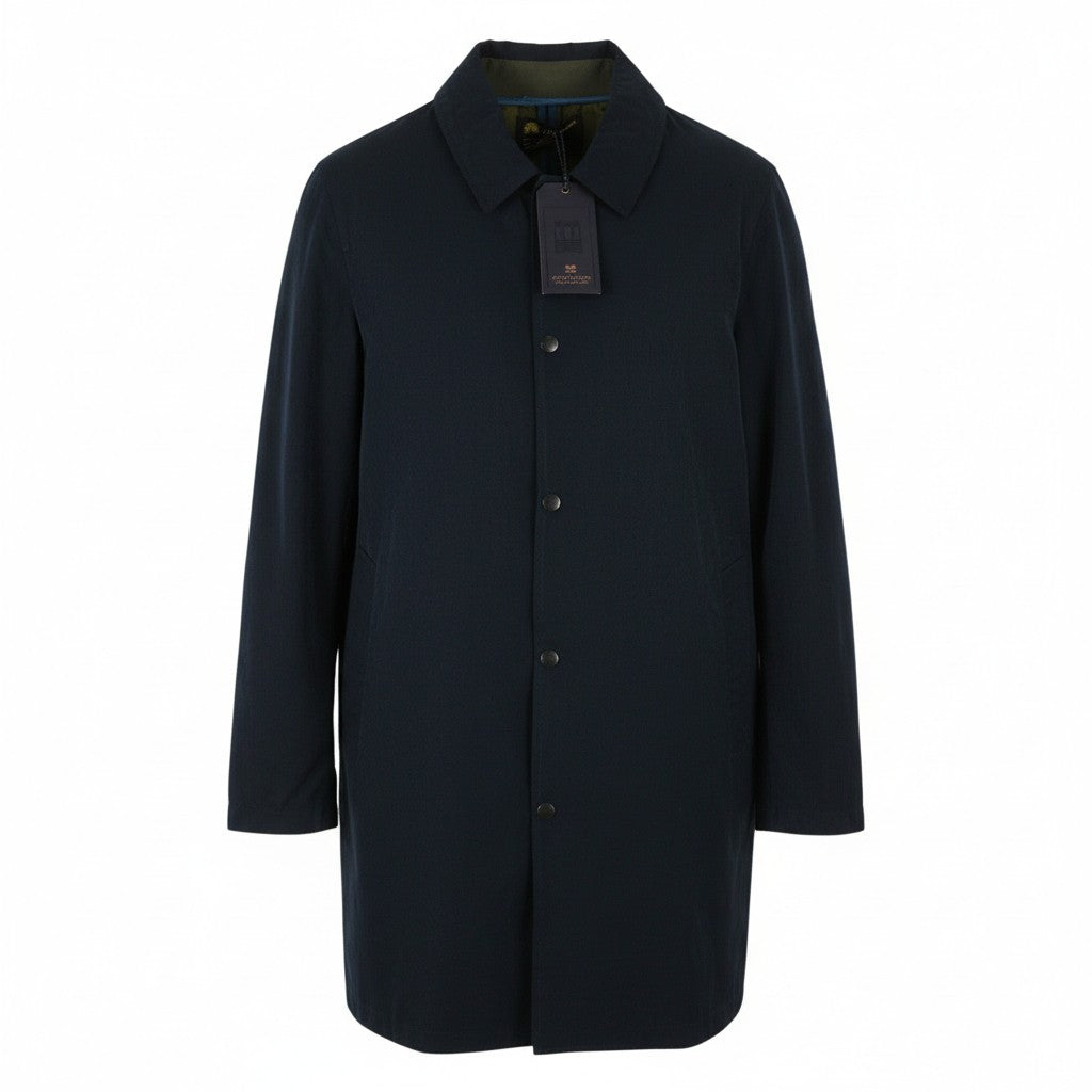 Blaue Jacke
