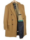 Brown Polyester Coat