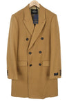 Brown Polyester Coat