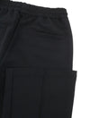 Black Polyester Trousers