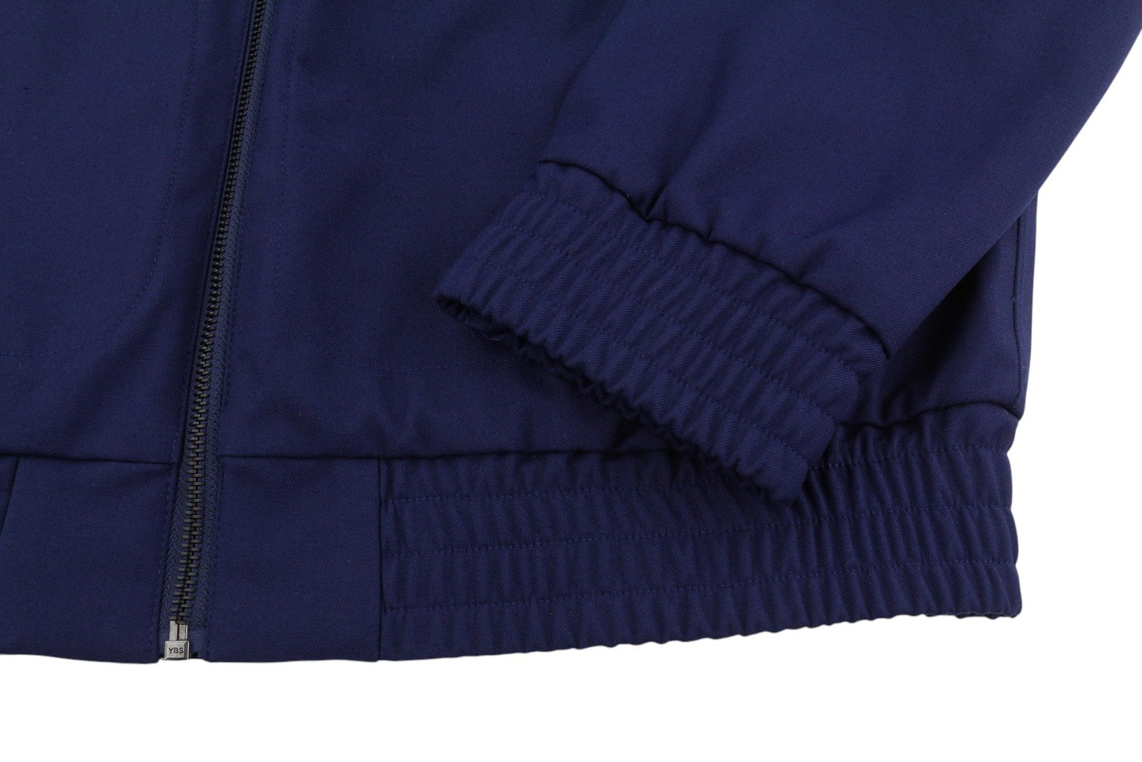 SCOTCH & SODA Men Jacket L Dark Blue Spread Full Zip Lightweight Bomber