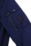 Blue Polyester Jacket