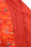 Red Polyester Jacket
