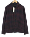 Blue Polyester Jacket