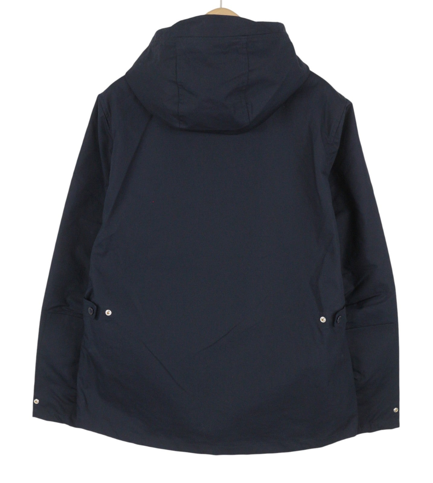SCOTCH & SODA Men Jacket M Dark Blue Hooded Patch Pockets Light Parka Serie 22