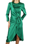 Green Polyester Dress