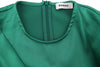 Green Polyester Dress