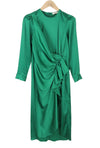 Green Polyester Dress
