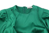Green Polyester Dress
