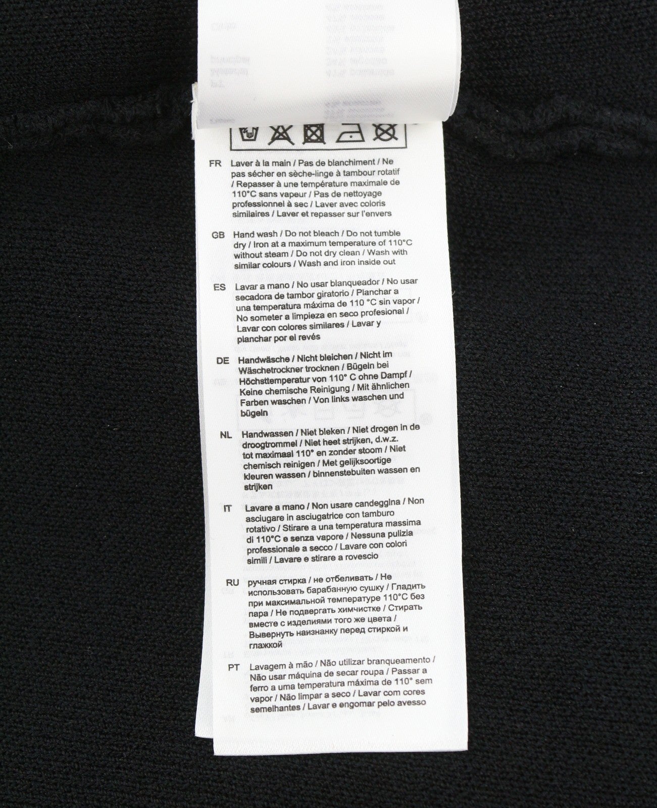 CLAUDIE PIERLOT Manue Women's Skirt 1 S Black Knit Gold Buttons RRP165