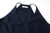 Navy Polyester Top