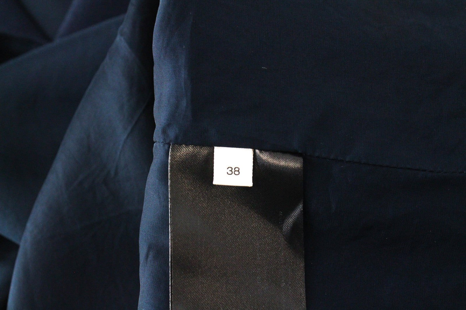 SUISTUDIO Women Top EU38 M Navy Sleeveless Straps V-Neck Casual Lightweight