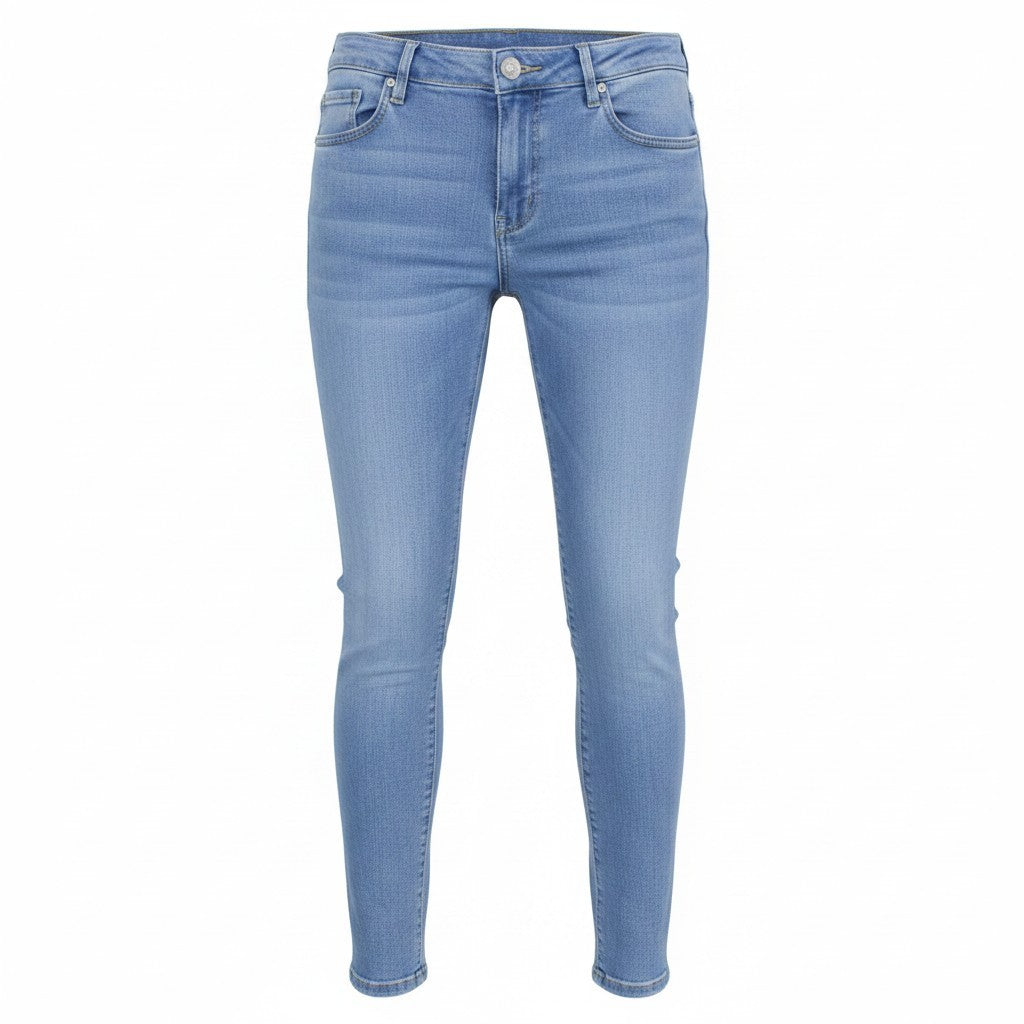 ONLY OnlCoral Life Power Azg Noos Women Jeans W27/L30 Blue Stretch Slim Skinny