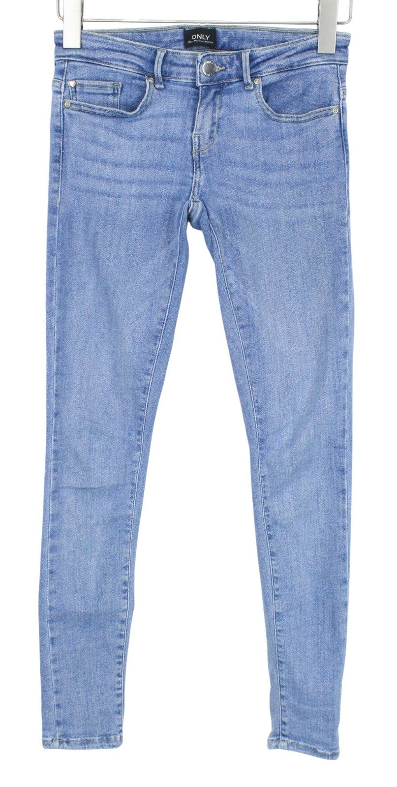 ONLY OnlCoral Life Power Azg Noos Women Jeans W27/L30 Blue Stretch Slim Skinny