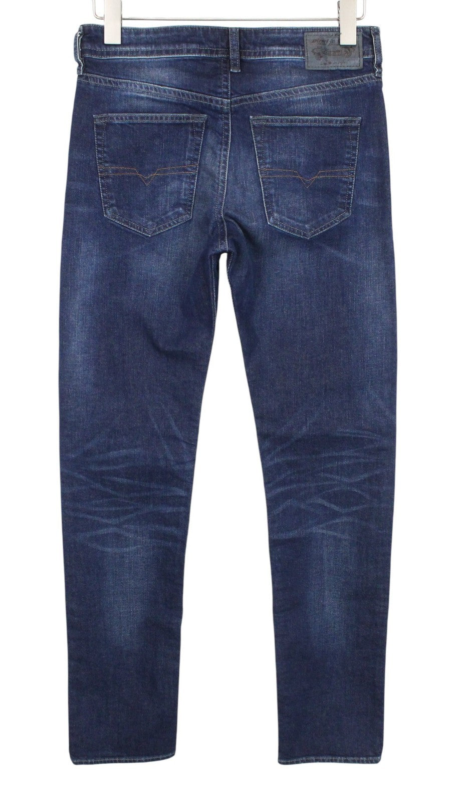 DIESEL Buster R853R Men Jeans W28/L32 Blue Stretch Regular Slim Tapered Cut