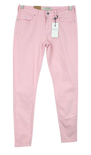 MAISON SCOTCH La Bohemienne Women Jeans W28 Pink Skinny Cotton Blend Stretch