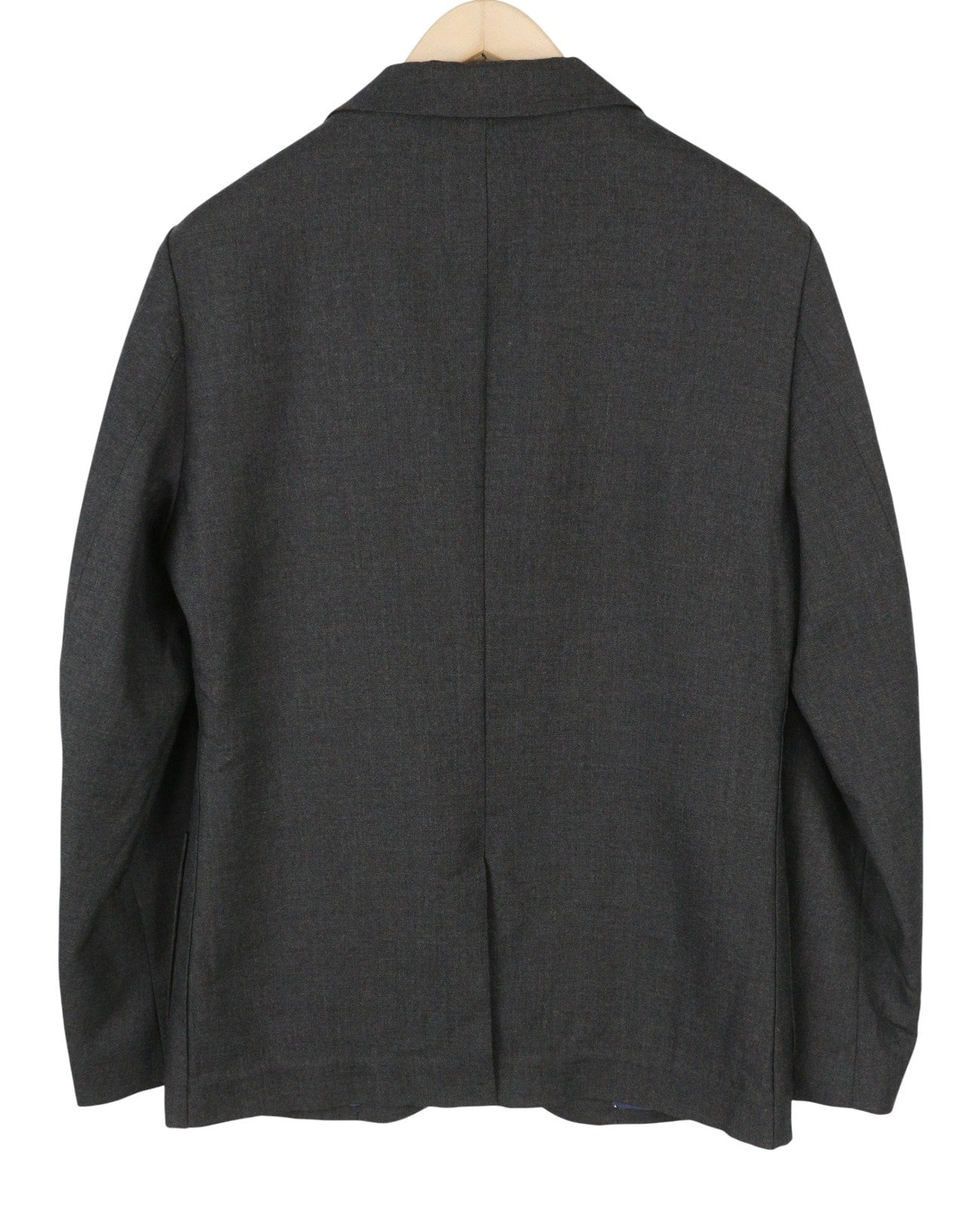 SCOTCH & SODA Men Blazer S Graphite Grey Melange Notch Half Lined Jacket