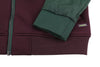 Burgundy Polyester Jacket