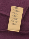 Burgundy Cotton Sweatshirt