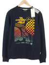 Blue Cotton Sweatshirt