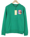 Green Cotton Sweatshirt