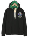 Black Cotton Hoodie