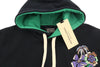Black Cotton Hoodie