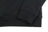 Black Cotton Hoodie