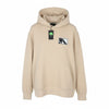 Beige Cotton Hoodie