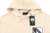 Beige Cotton Hoodie