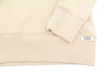 Beige Cotton Hoodie