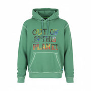SCOTCH & SODA Men Hoodie M Preppy Green Faded Cotton Pocket Pull On