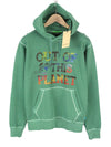 Green Cotton Hoodie