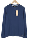 Blue Cotton Sweatshirt