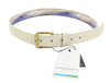 Multicoloured Recycled Leather Belt
