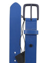 Blue Leather Belt
