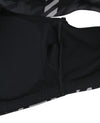 Black Nylon Sports Bra