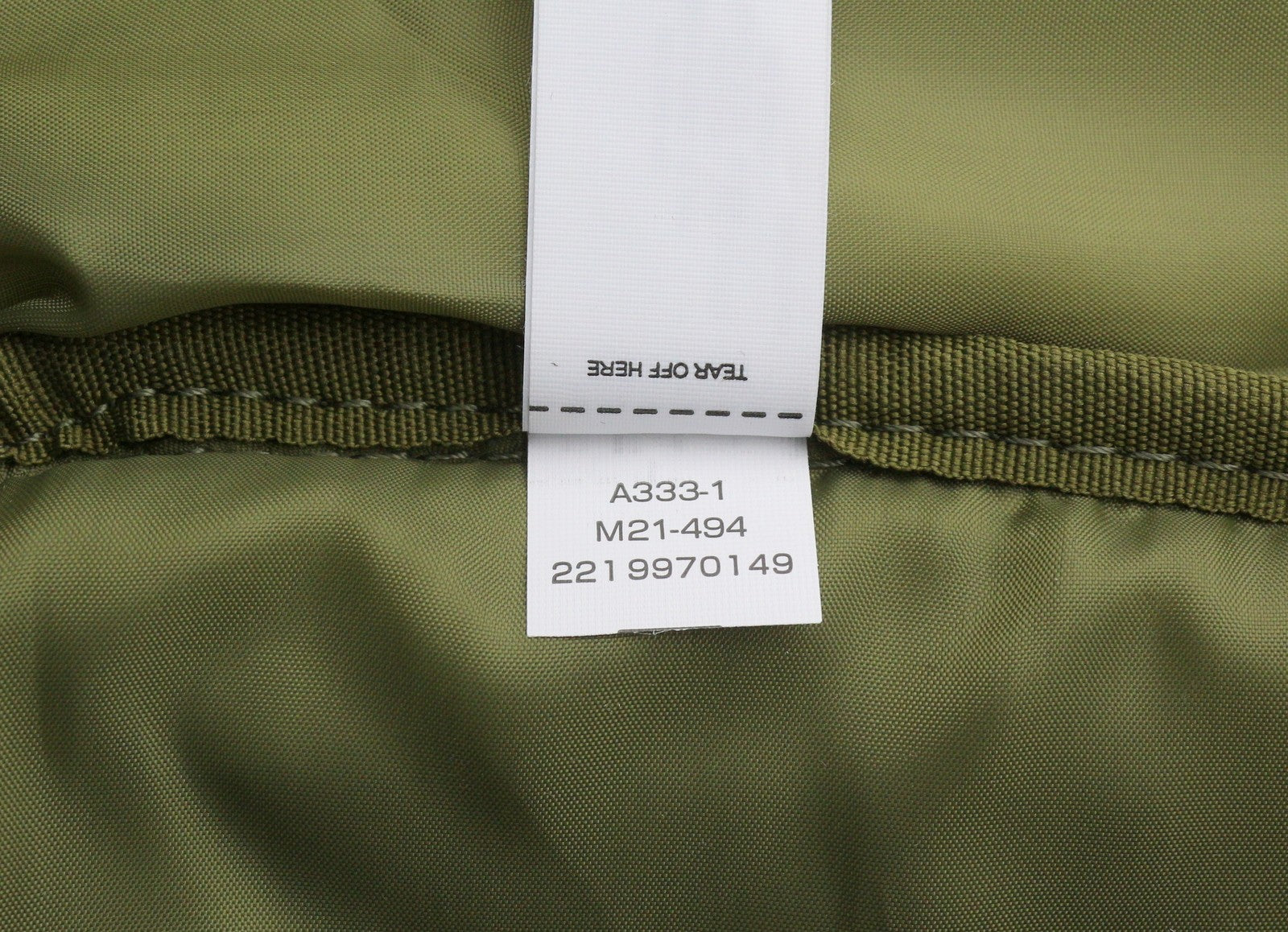 GANT Men Backpack OS Military Green Patch Pocket Logo Backpack