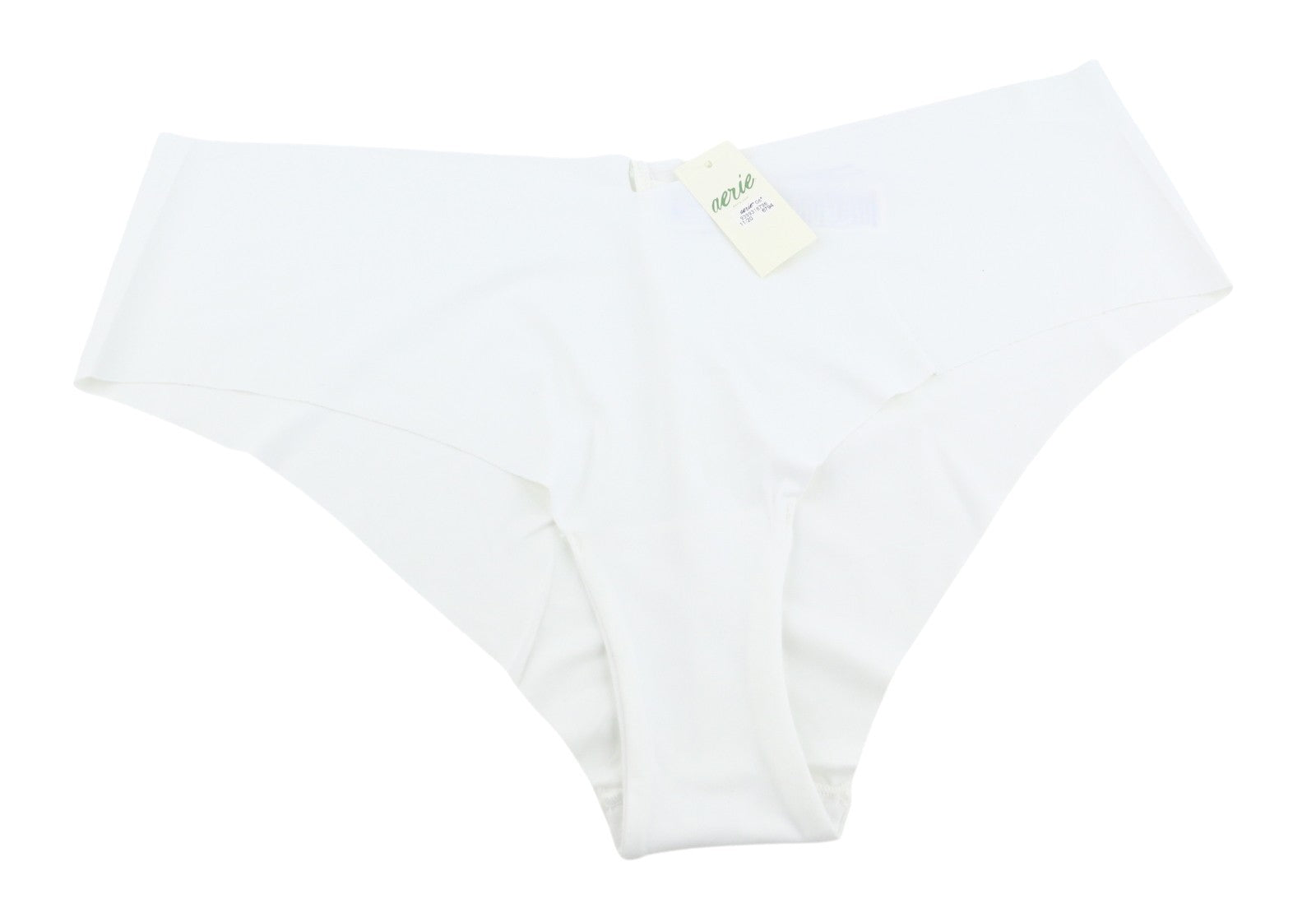AERIE No Show Cheeky Coquine Women Underwear XL White Stretch