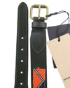 Green Leather Belt