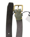 Green Recycled Leather Belt