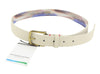Multicoloured Recycled Leather Belt