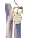 Multicoloured Recycled Leather Belt